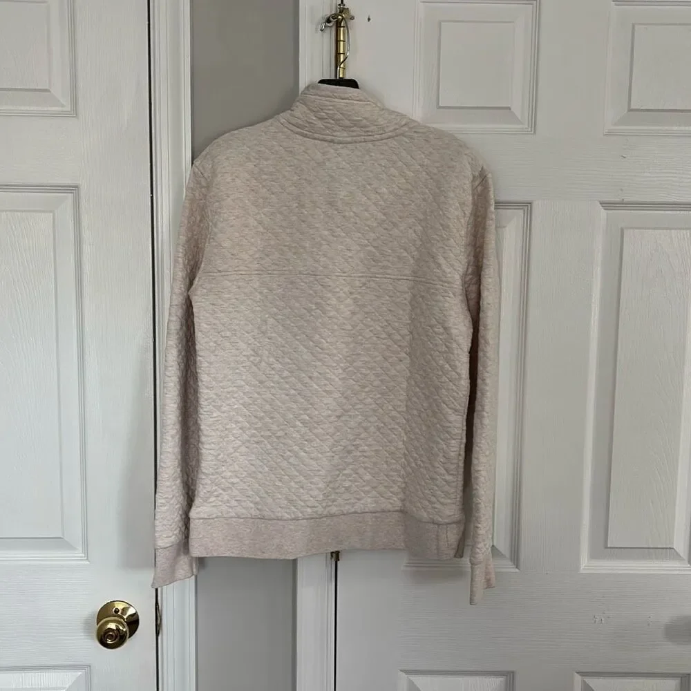 Patagonia Women's Organic Cotton Quilt Snap-T Pullover size large 40-15 - Picture 4 of 4